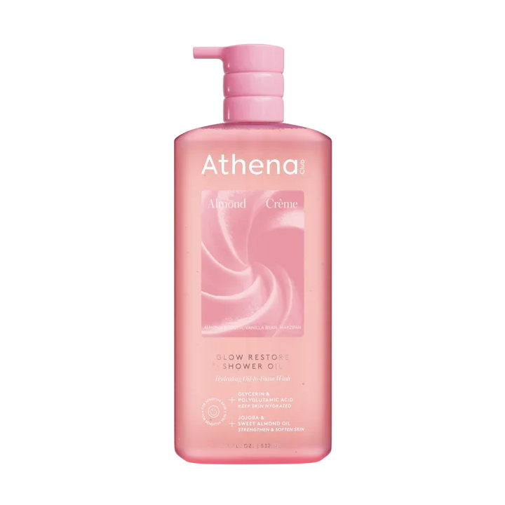 Glow Restore Shower Oil - Almond Creme Everyday Harmony Almond Creme Everyday Harmony